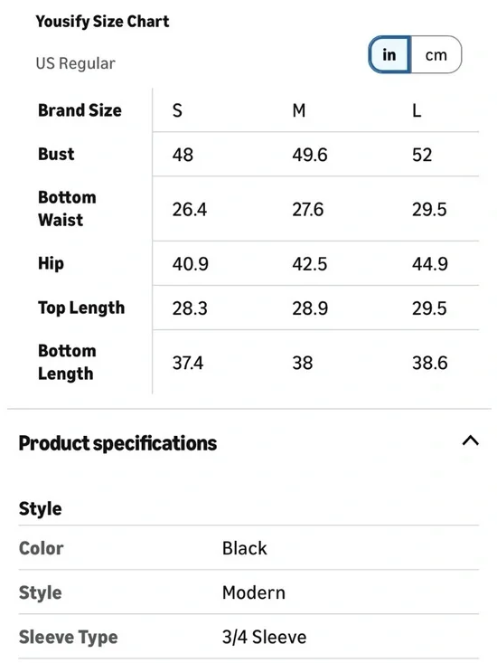 Yousify Women's Tunic and Pants Set - Large - Picture 10 of 15